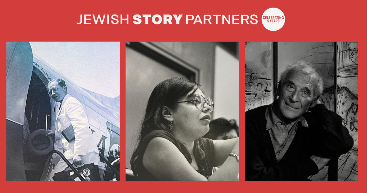 Jewish Story Partners — Celebrating 5 Years. Stills from The Limits of Truth, Daring Lives Dangerous Times, and Chagall.